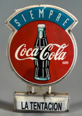 Vintage Coca-Cola Argentina Backlight Advertising Sign – “La Tentación”