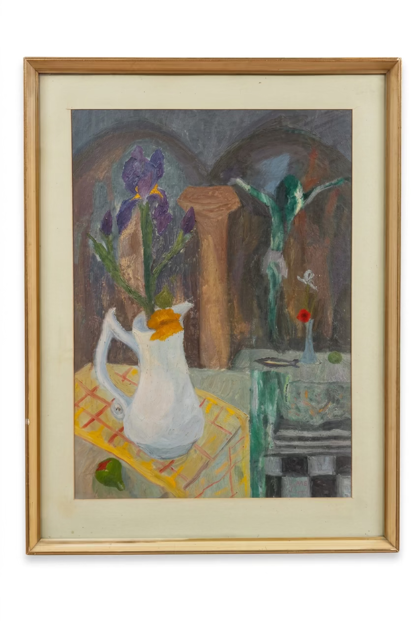 José Luis Menghi – Original Argentine Floral Still Life Painting